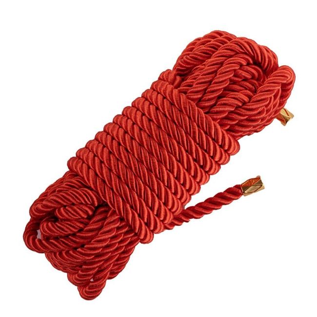 Веревка для шибари LOCKINK SEVANDA Shibari Pratice Rope Red 8 метров Красная SX0879 фото