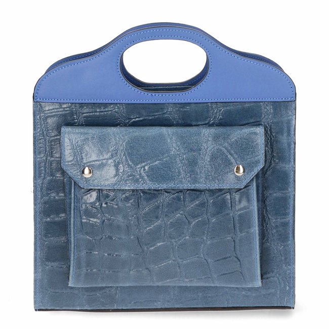 Деловая кожаная сумка Italian Bags 11100 11100_blue фото