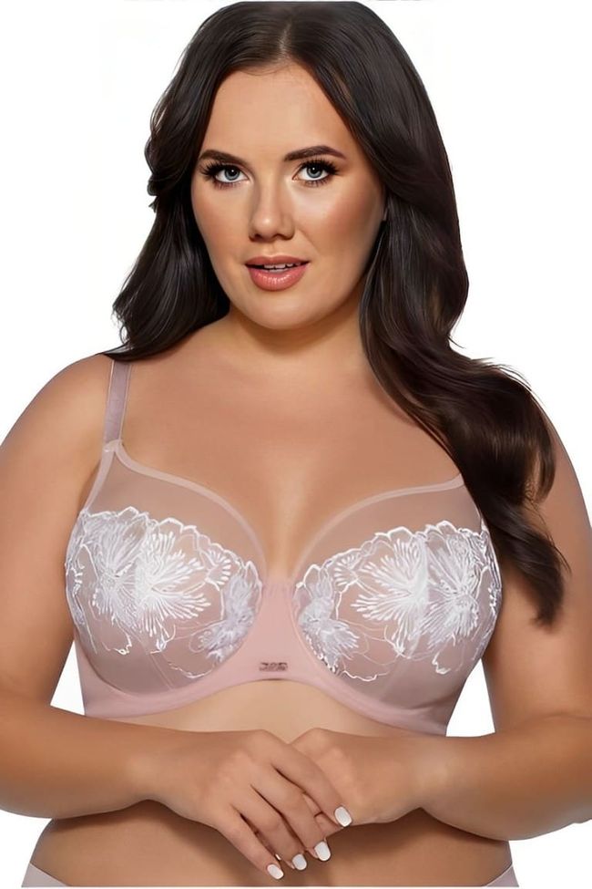 Ava Ancient Rose AV 2080 Soft Cup Lace Bra, Розовый, 100C