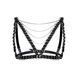 Harness with rings Art of Sex Geneva XS/S/M Black