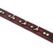 Collar with leash Liebe Seele Wine Red Collar and Leash Burgundy One Size