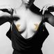 Pastis - nipple stickers Bijoux Indiscrets Flash Cross Golden One Size