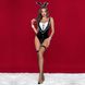 Erotic Bunny Costume JSY Unpredictable Flo 7901, Черный/белый, L, XL, L/XL