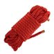 Веревка для шибари LOCKINK SEVANDA Shibari Pratice Rope Red 8 метров Красная SX0879 фото 1