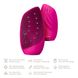 Очищаюча щітка для обличчя GESKE Sonic Thermo Facial Brush&Face-Lifter 8в1 magenta