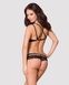 Lace set Obsessive 860-SET-1 Black S/M