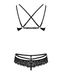 Lace set Obsessive 860-SET-1 Black S/M