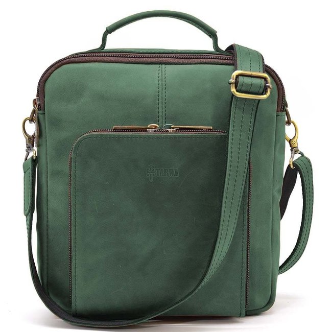 Чоловіча сумка на плече TARWA RE-6016-3md Зелена