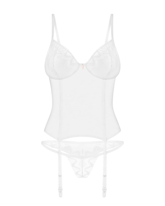 Obsessive Alissium corset White XS/S