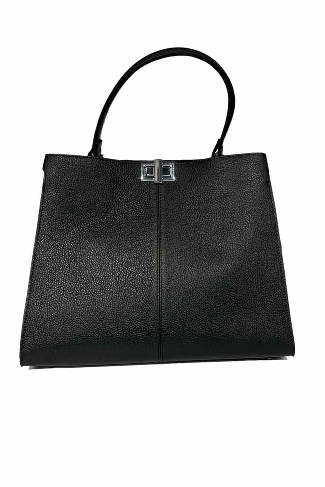 Кожаная женская сумка Italian Bags 11817 Черная 11817_black фото