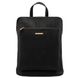 Women's leather backpack-bag Tuscany TL141682, Black