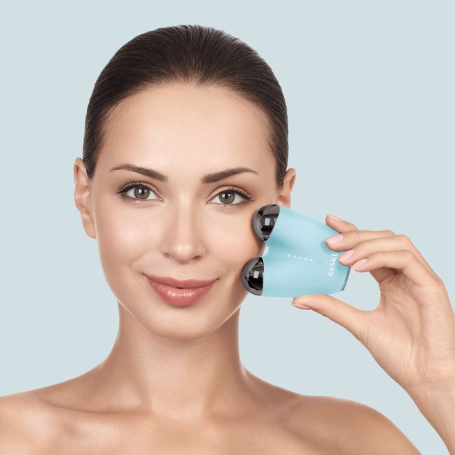 Микротоковый подтягиватель лица GESKE MicroCurrent Face-Lifter 6в1 turquoise