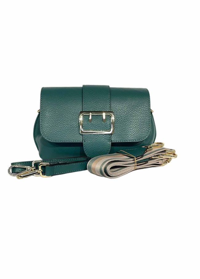 Клатч кожаный Italian Bags 11696 11696_green_pavone фото