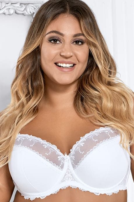 Semi-soft bra Ava Novato AV 1030 White 75L