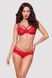 Obsessive 860-SET-3 set Red S/M