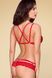 Obsessive 860-SET-3 set Red S/M