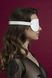 Feral Feelings Blindfold Mask White One Size