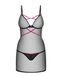 Transparent chemise Obsessive Novenes chemise Black M/L