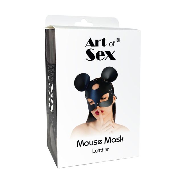 Маска мишки Лавандовий Art of Sex Mouse Mask One Size SO9653 фото