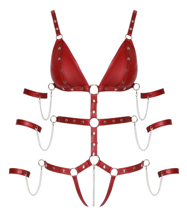 Orion Bad Kitty Strap Body 2480514, Red, S, S