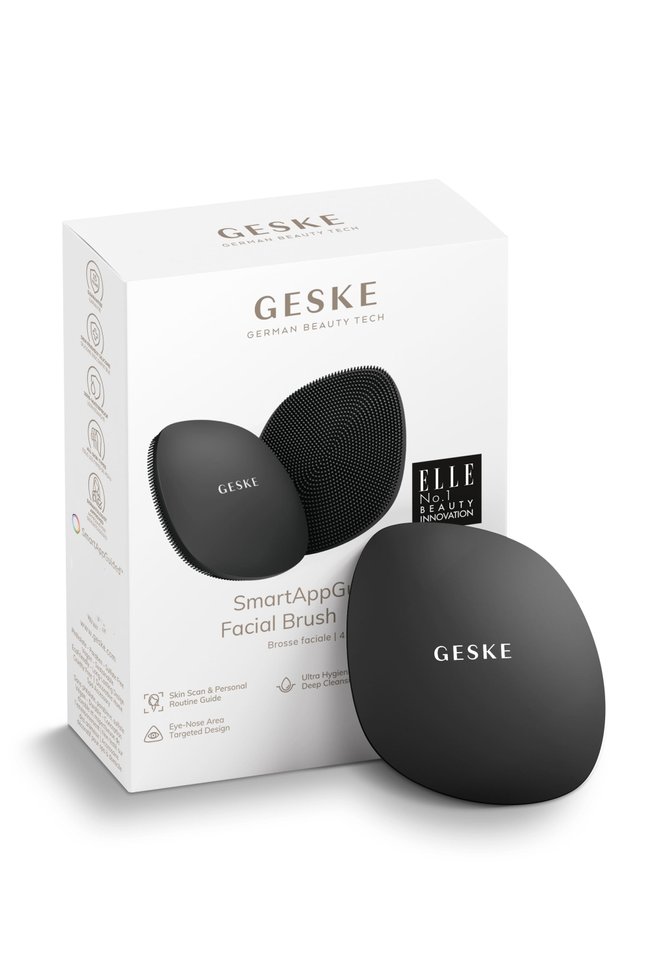 Щітка для обличчя GESKE Facial Brush 4в1 gray