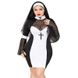 Эротический костюм монашки JSY P71109 Черно-белый PLUS SO8359 фото 2