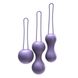 Набор вагинальных шариков Je Joue - Ami, диаметр 3,8-3,3-2,7 см, вес 54-71-100 г SO3042 фото 1