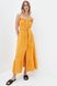 Long muslin sundress ORA 22007/2 Yellow XL