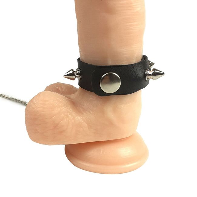 Кольцо с поводком Art of Sex Penis Ring Черный SO5152 фото