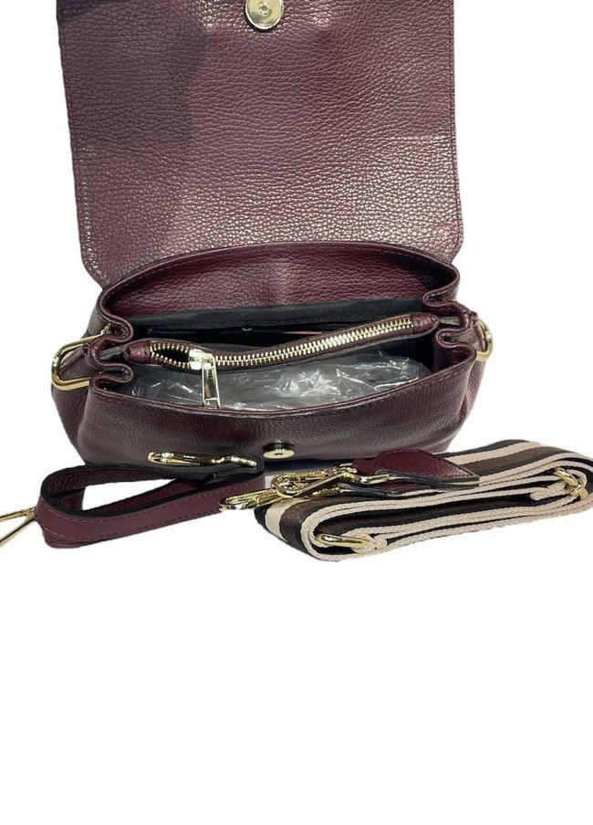Клатч кожаный Italian Bags 11696 11696_bordo фото
