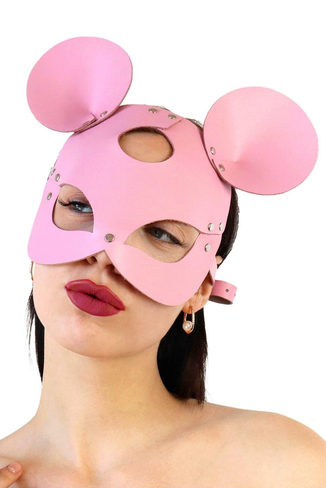 Маска мишки Art of Sex Mouse Mask One Size Рожева SO9652 фото