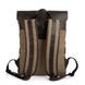 Рюкзак для ноутбука мікс парусину+шкіра TARWA RCs-9001-4lx, Світло-коричневий