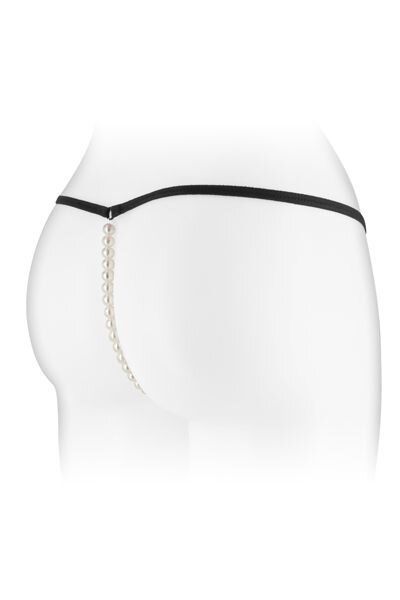 Кружевные трусики-стринги с жемчужной ниткой Fashion Secret VENUSINA SO2248 фото