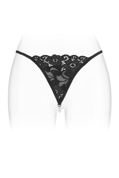 Мереживні трусики-стринги з перловою ниткою Fashion Secret VENUSINA SO2248 фото