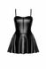 Сукня під латекс Noir Handmade F308 Dreamer wetlook corset mini dress with front zipper SX0289 фото 5