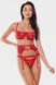 Sexy Belt Set Anais Amoura, Red, S, M, S/M