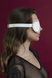 Feral Feelings Blindfold Mask White One Size