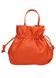 Сумка кожаная мешочек Italian Bags 1965 1965_orange фото 2