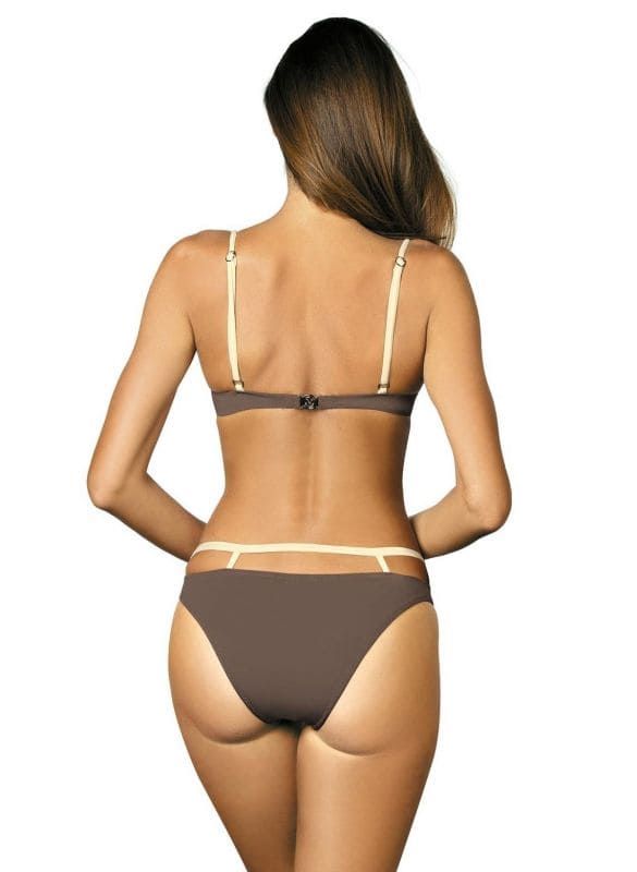 Two-piece swimsuit Marko Nathalie 391-4 Coffee M