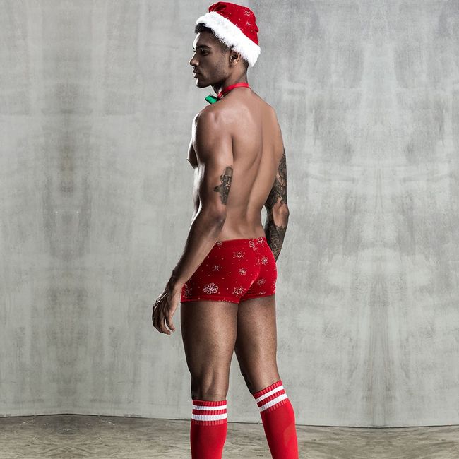 Новогодний мужской эротический костюм JSY Любимый Санта  SO3676 фото