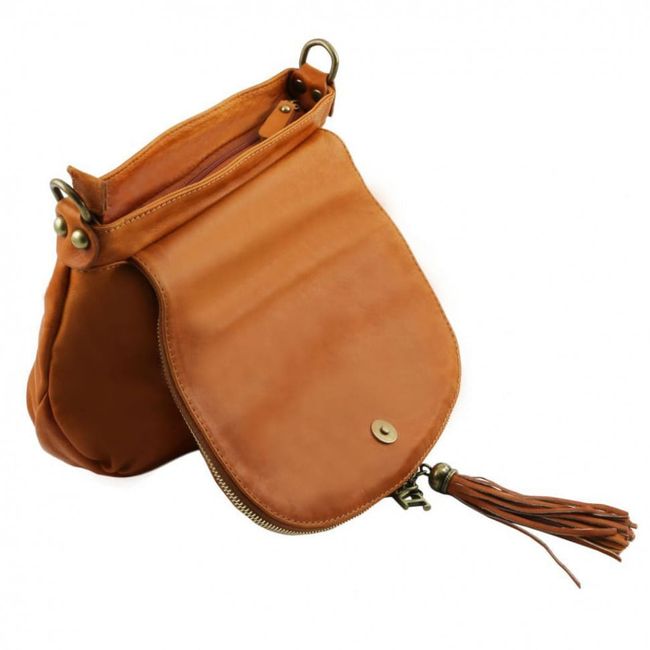 Женская кожаная сумка Tuscany Leather Bag TL141223 Красная 1223_1_4 фото