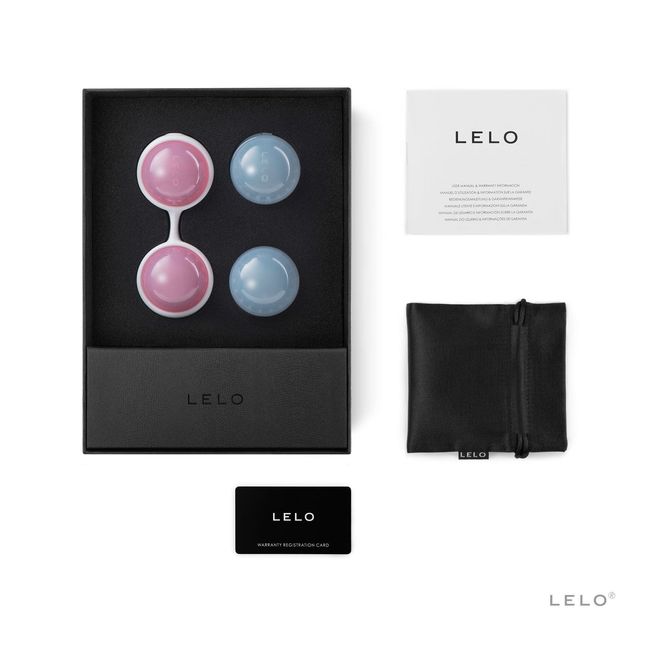 Набір вагінальних кульок LELO Beads, зміщений центр ваги, змінне навантаження, 2х28 г і 2х37 г SO8082 фото