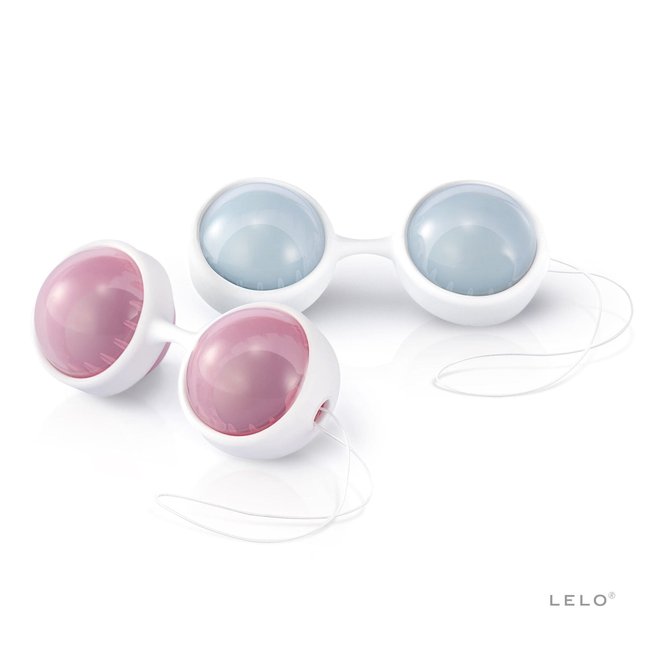 Набор вагинальных шариков LELO Beads, смещенный центр тяжести, изменяемая нагрузка, 2х28 г и 2х37 г SO8082 фото