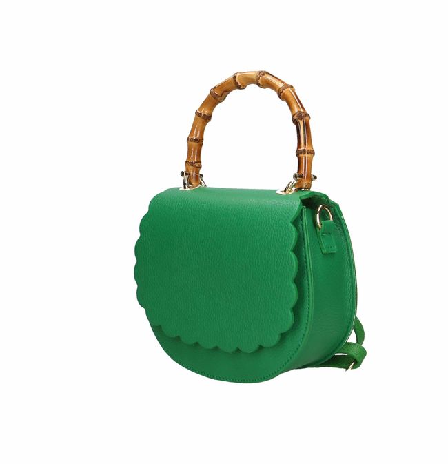 Сумка кожаная Italian Bags 1841 1841_green фото