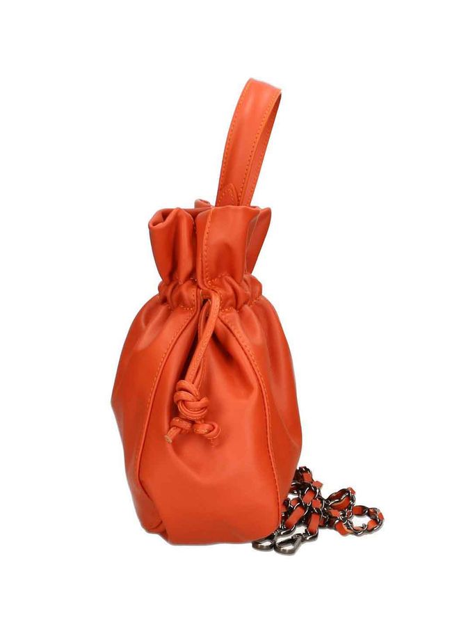 Сумка шкіряна мішечок Italian Bags 1965 1965_orange фото