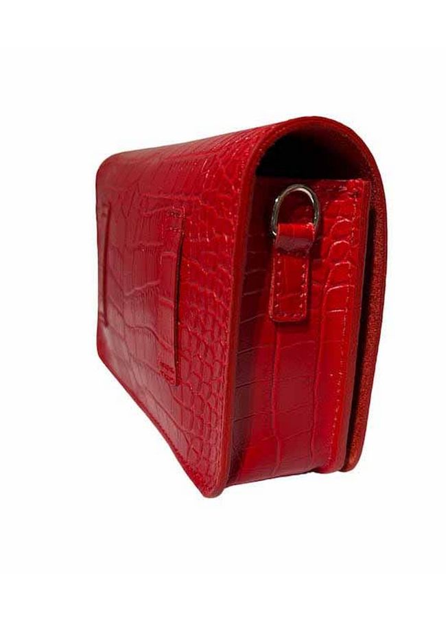 Сумка кожаная кросс-боди и ремень Italian Bags 11487 11487_red фото