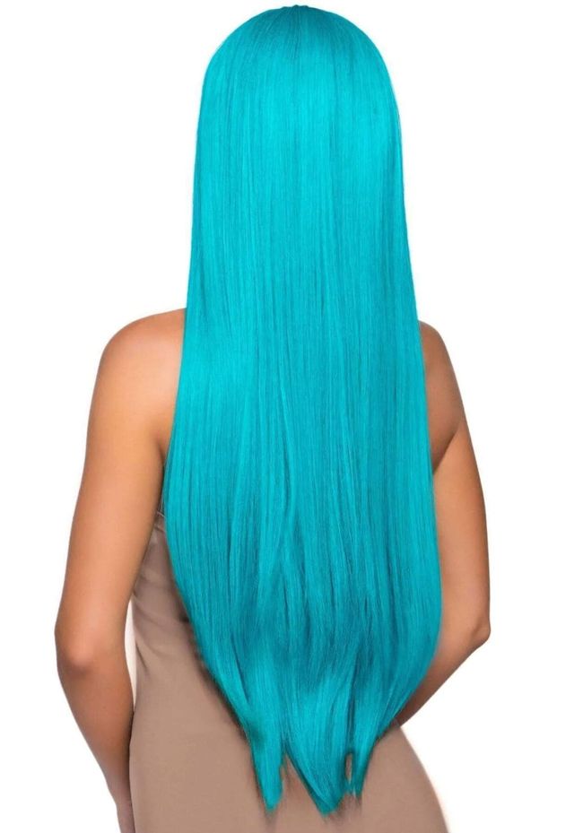 Перука Leg Avenue Long straight center part wig turquoise One Size
