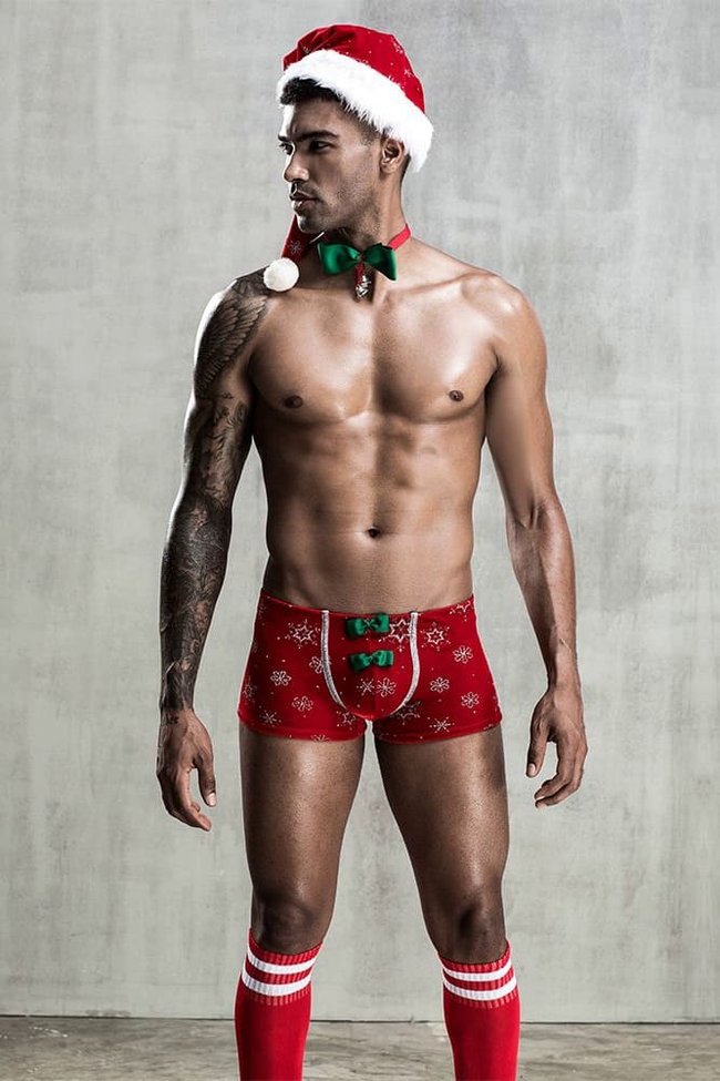 Новорічний чоловічий еротичний костюм JSY Улюблений Санта SO3676 фото
