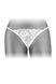 Мереживні трусики-стринги з перловою ниткою Fashion Secret VENUSINA SO2249 фото 1
