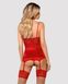 Спокусливий корсет з підтяжками для панчіх Obsessive Lovica corset 67526 фото 2